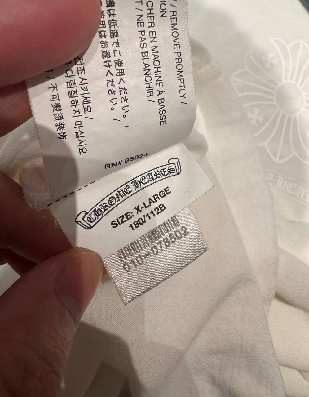 Chrome Hearts Chrome Hearts short-sleeve t-shirt and a large cross Size US XL / EU 56 / 4 - 4 Thumbnail