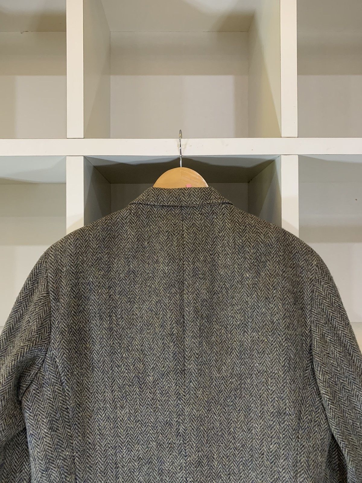 Harris Tweed Vintage Flying Cross x harris tweed wool jacket Size 42L - 9 Thumbnail