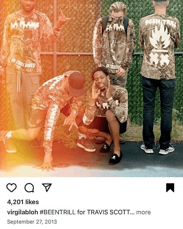 Been Trill Been Trill Travis Scott LA FLAME Realtree Camo Long Sleeve Size US S / EU 44-46 / 1 - 16 Thumbnail