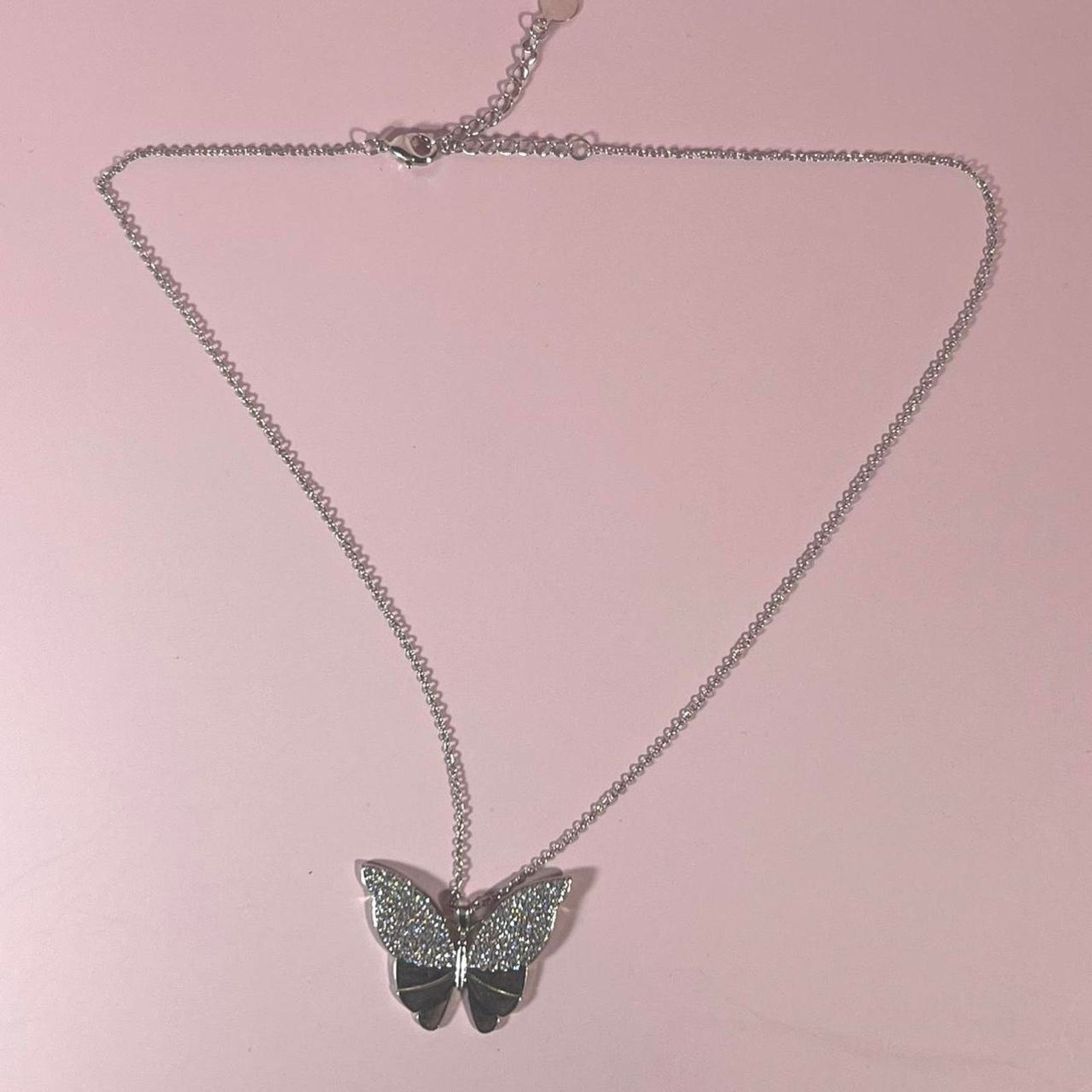 Jewelry Hespera silver butterfly necklace Size ONE SIZE - 2 Thumbnail