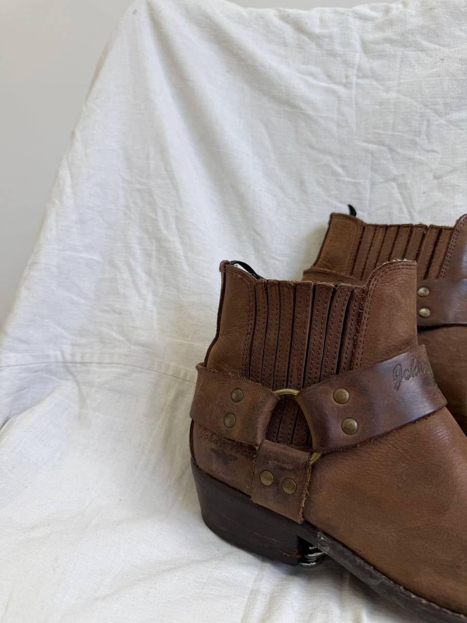 If Six Was Nine Ankle zipper guidi style boots y2k opium punk style 90s Size US 6.5 / IT 36.5 - 5 Thumbnail