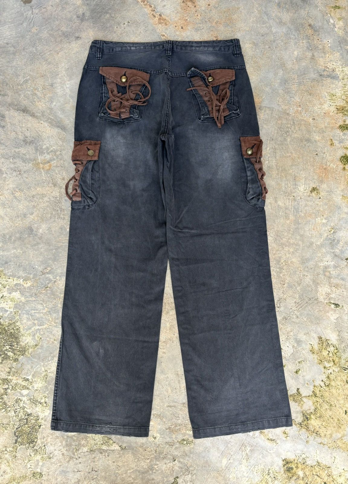 If Six Was Nine × Japanese Brand × Tornado Mart R&G Ifsixwasnine Lgb Style Cargo Pants Size US 34 / EU 50 - 3 Thumbnail
