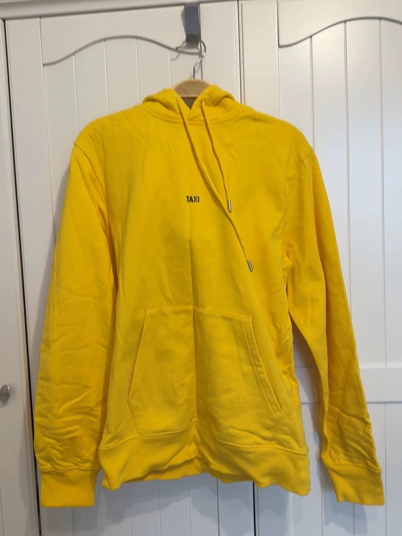 Helmut Lang HELMUT LANG Yellow taxi hoodie Size M / US 6-8 / IT 42-44 - 1 Thumbnail