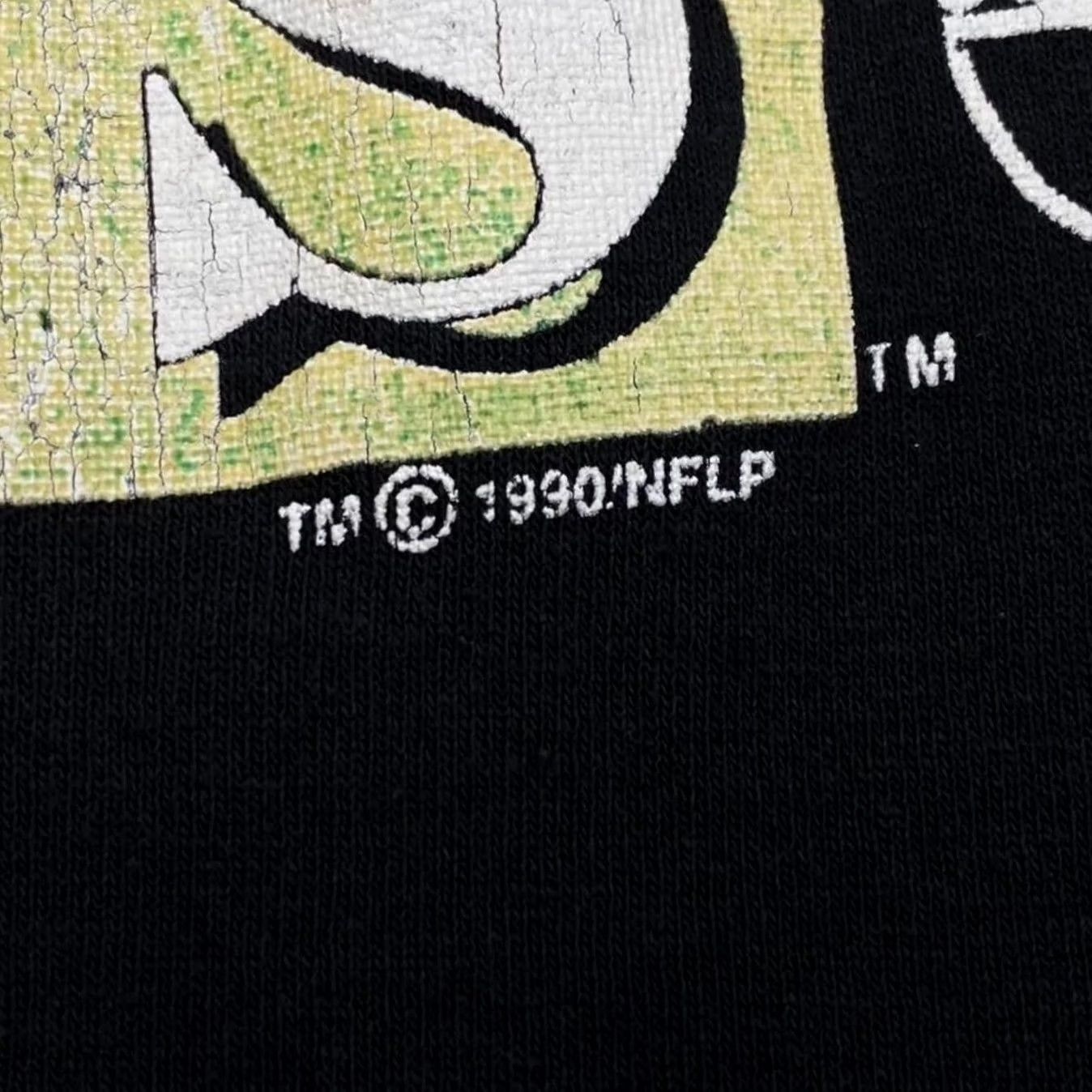 NFL VINTAGE Stedman NFL New Orleans Saints Football Graphic Single Stitch T-Shirt S XS Size US S / EU 44-46 / 1 - 3 Thumbnail