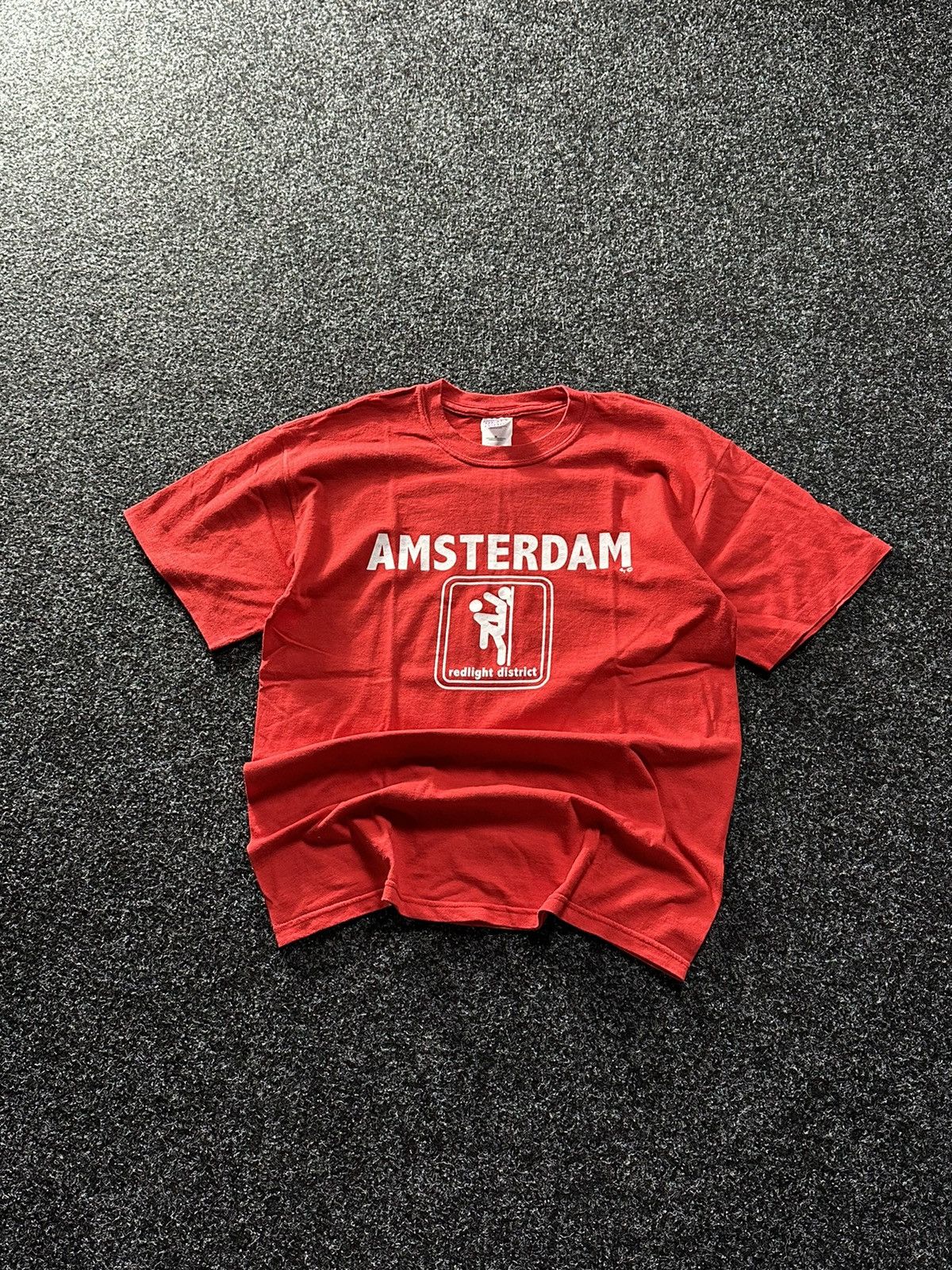 🚨VINTAGE Rare “Amsterdam Red Light District” T-Shirt Size M