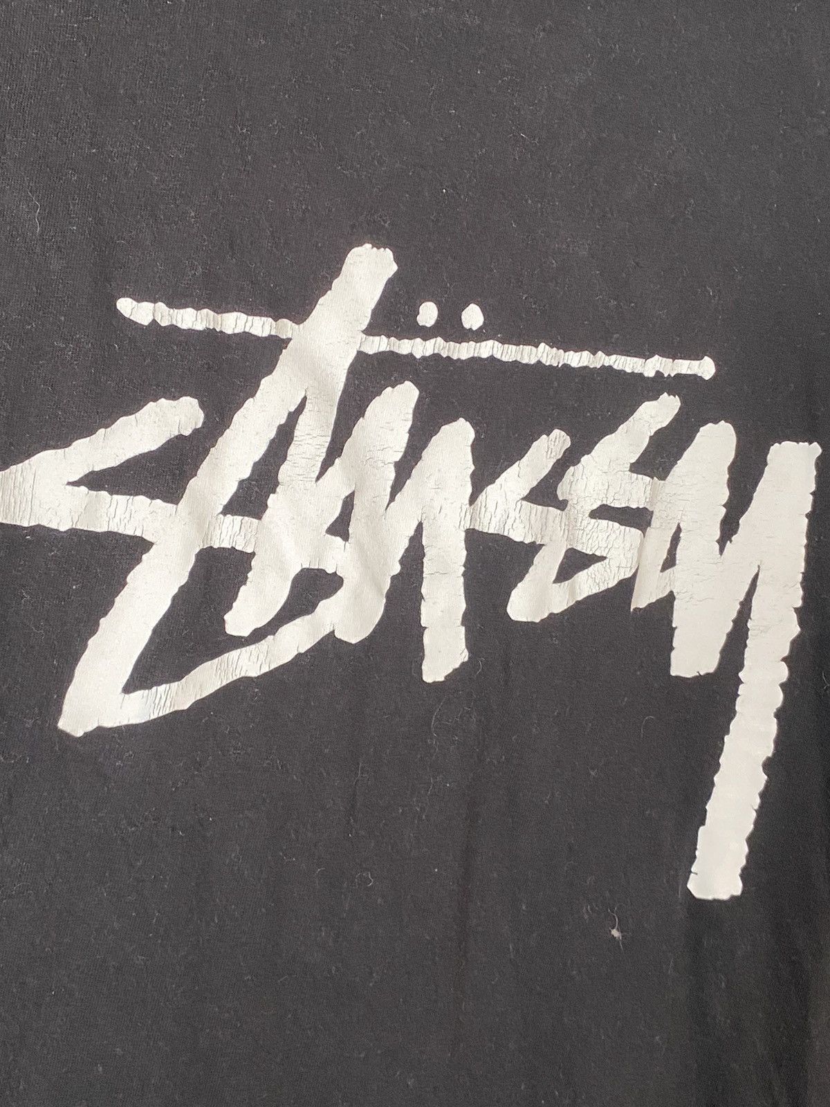 Stussy Stussy Big Logo Long Sleeve T Shirt Hype drill Size US M / EU 48-50 / 2 - 6 Thumbnail