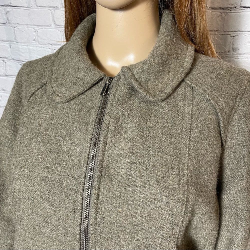 Other Vintage Moto Wool Blend 3/4 Sleeve Jacket Size 6 Size M / US 6-8 / IT 42-44 - 2 Thumbnail