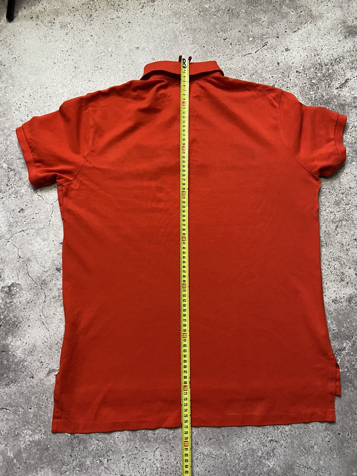 Polo Ralph Lauren Polo Ralph Lauren Orange Shirt Pony Big Logo L Size US L / EU 52-54 / 3 - 5 Thumbnail