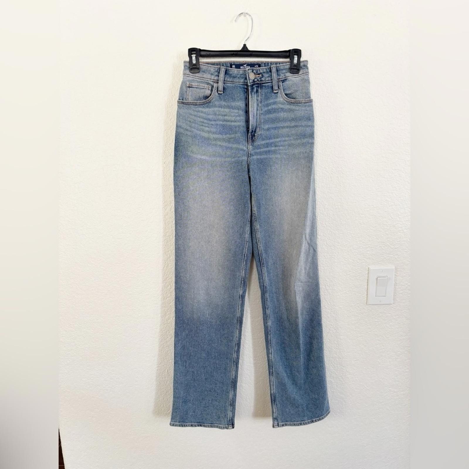 Other 00L Hollister Ultra high rise dad Jeans Size 24" / US 00 / IT 34 - 1 Thumbnail
