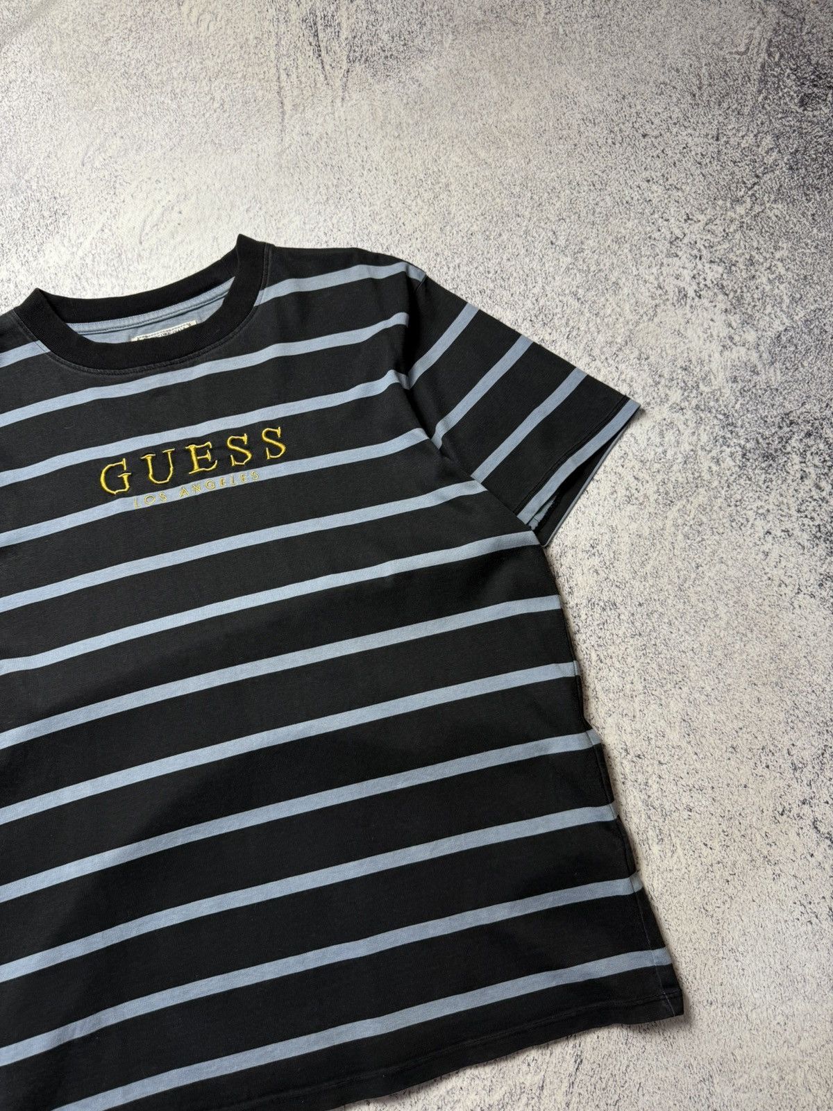 A$AP Rocky × Guess Guess x A$AP Rocky Blue Striped T-Shirt Size US M / EU 48-50 / 2 - 4 Thumbnail