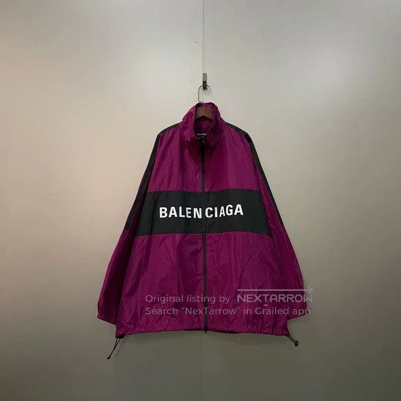 Balenciaga Balenciaga Colorblock Logo Varsity Jacket. Size US L / EU 52-54 / 3 - 1 Thumbnail