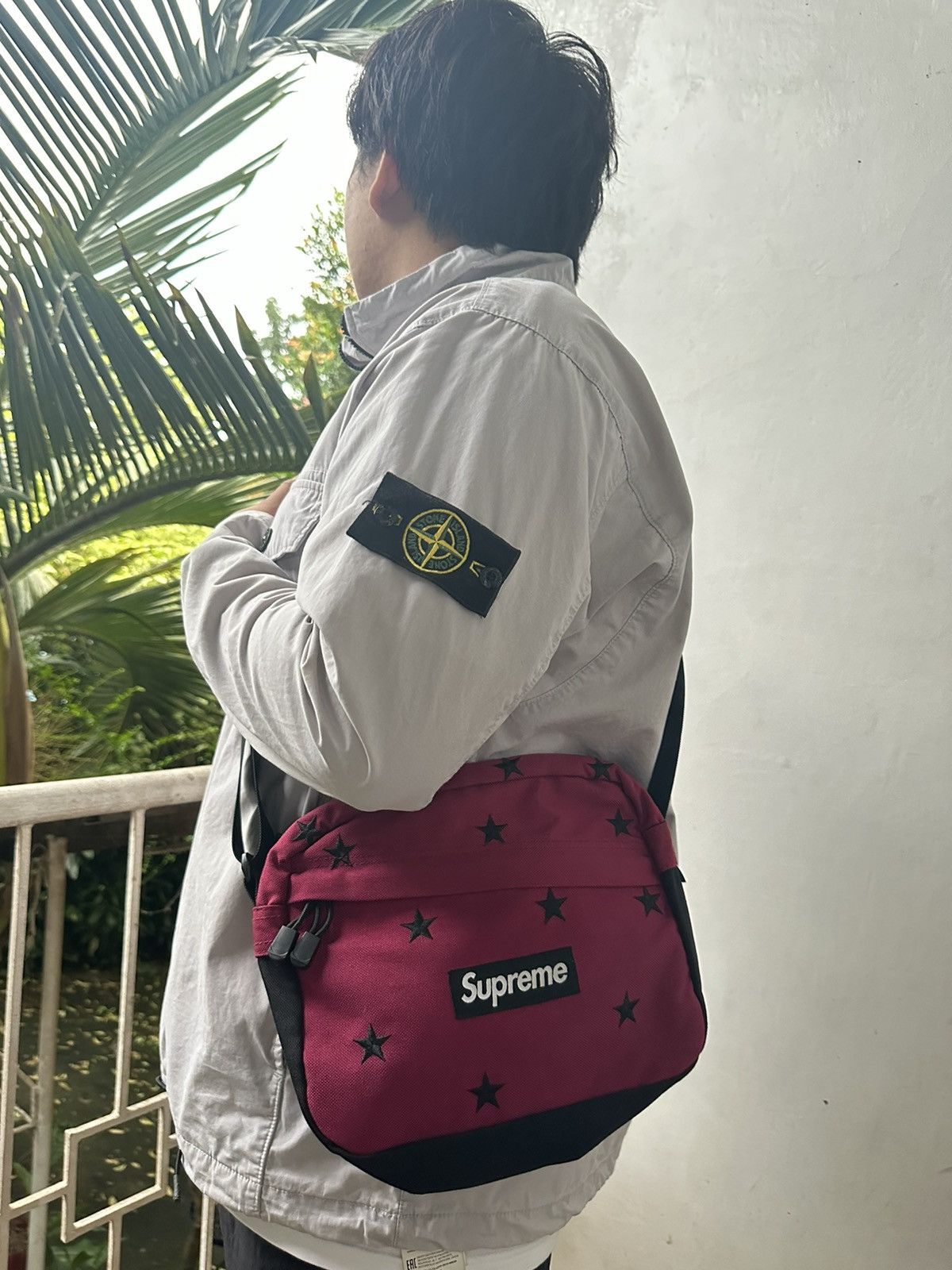 fw13 Supreme stars shoulder bag 