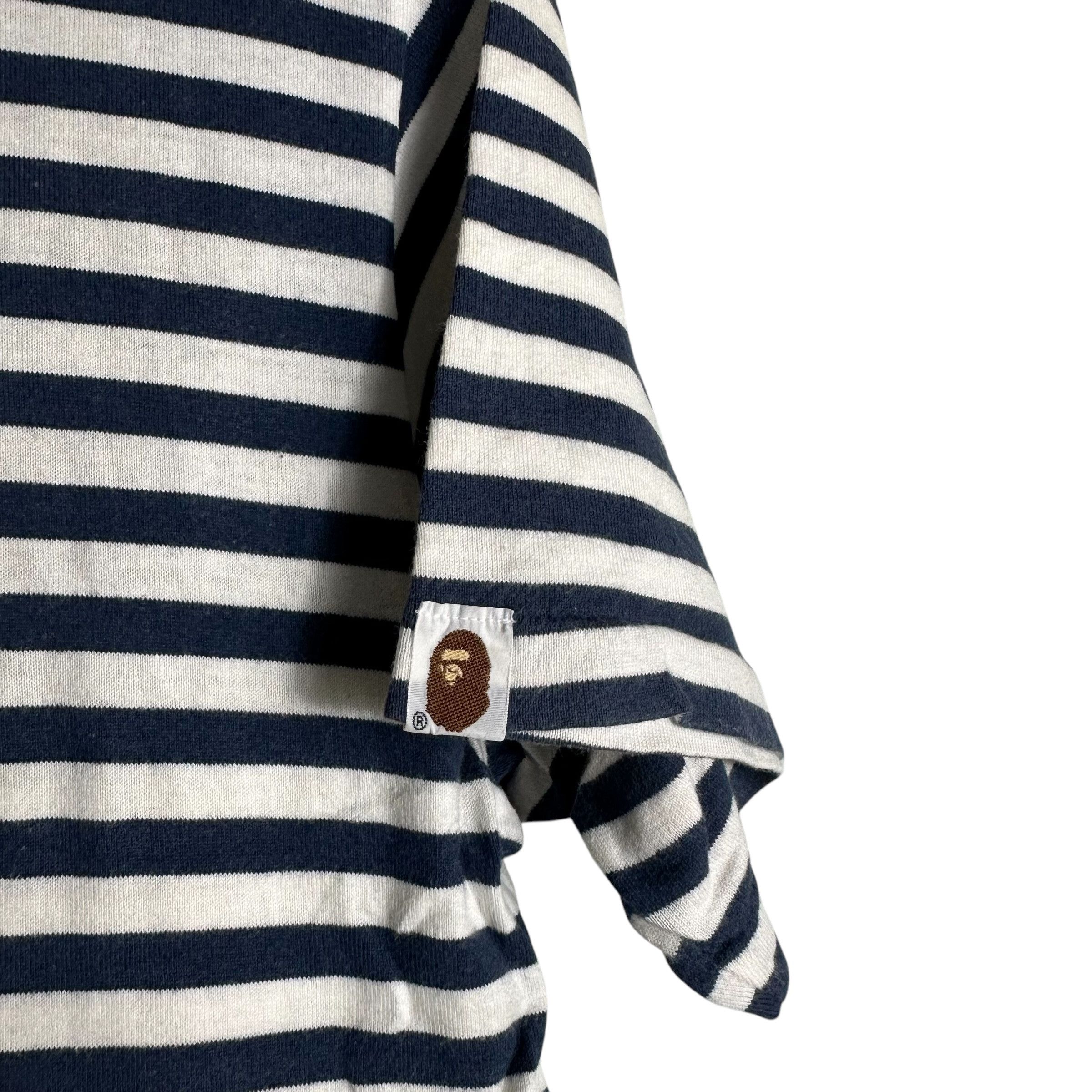 Bape 🔥RARE🔥Vintage A Bathing Ape Bape Striped T-shirt Size US M / EU 48-50 / 2 - 4 Thumbnail