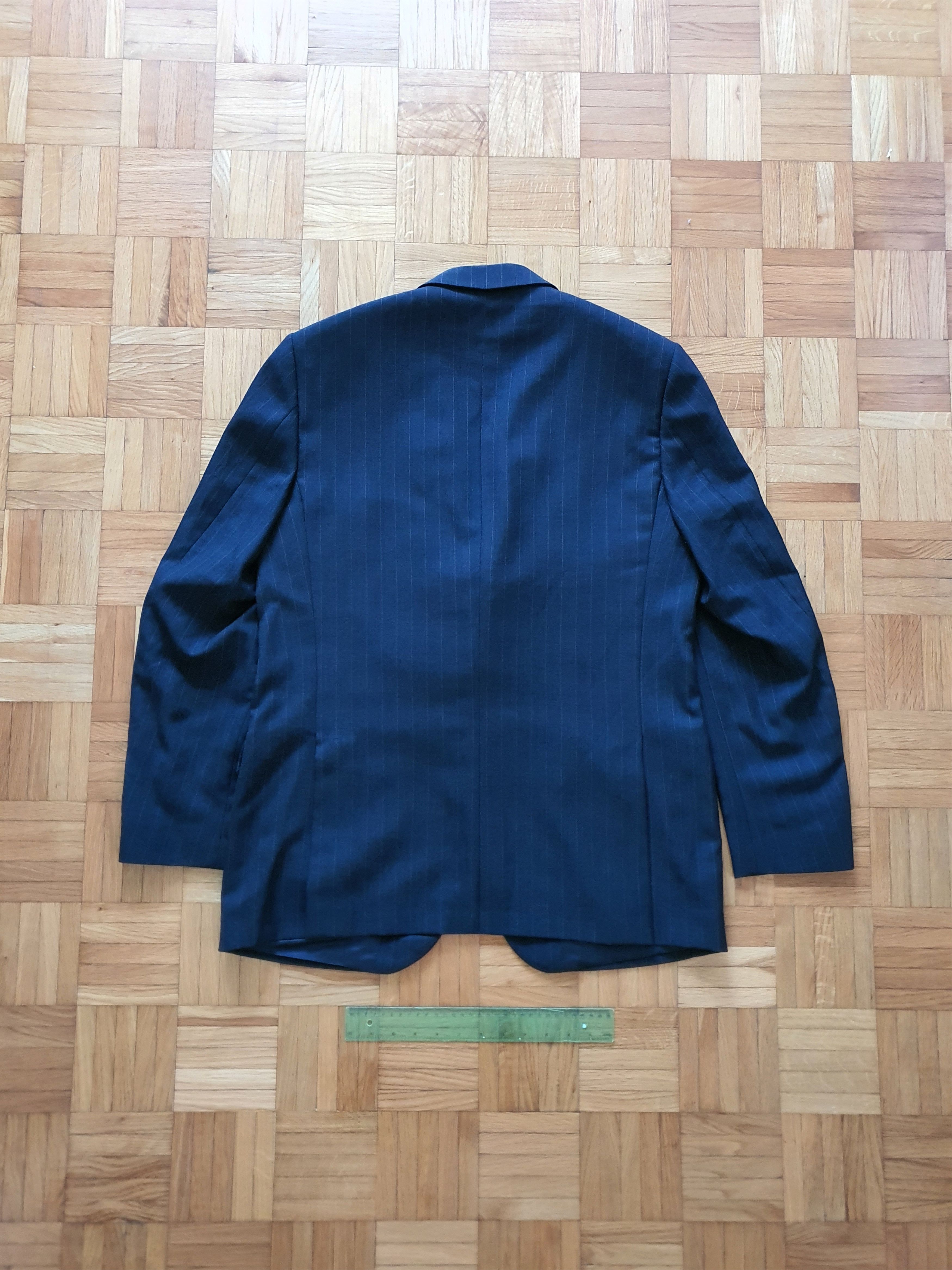 Luigi Bianchi Striped Wool Blazer Sports Coat Jacket (3 buttons) - EU 52 Size 42R - 2 Thumbnail