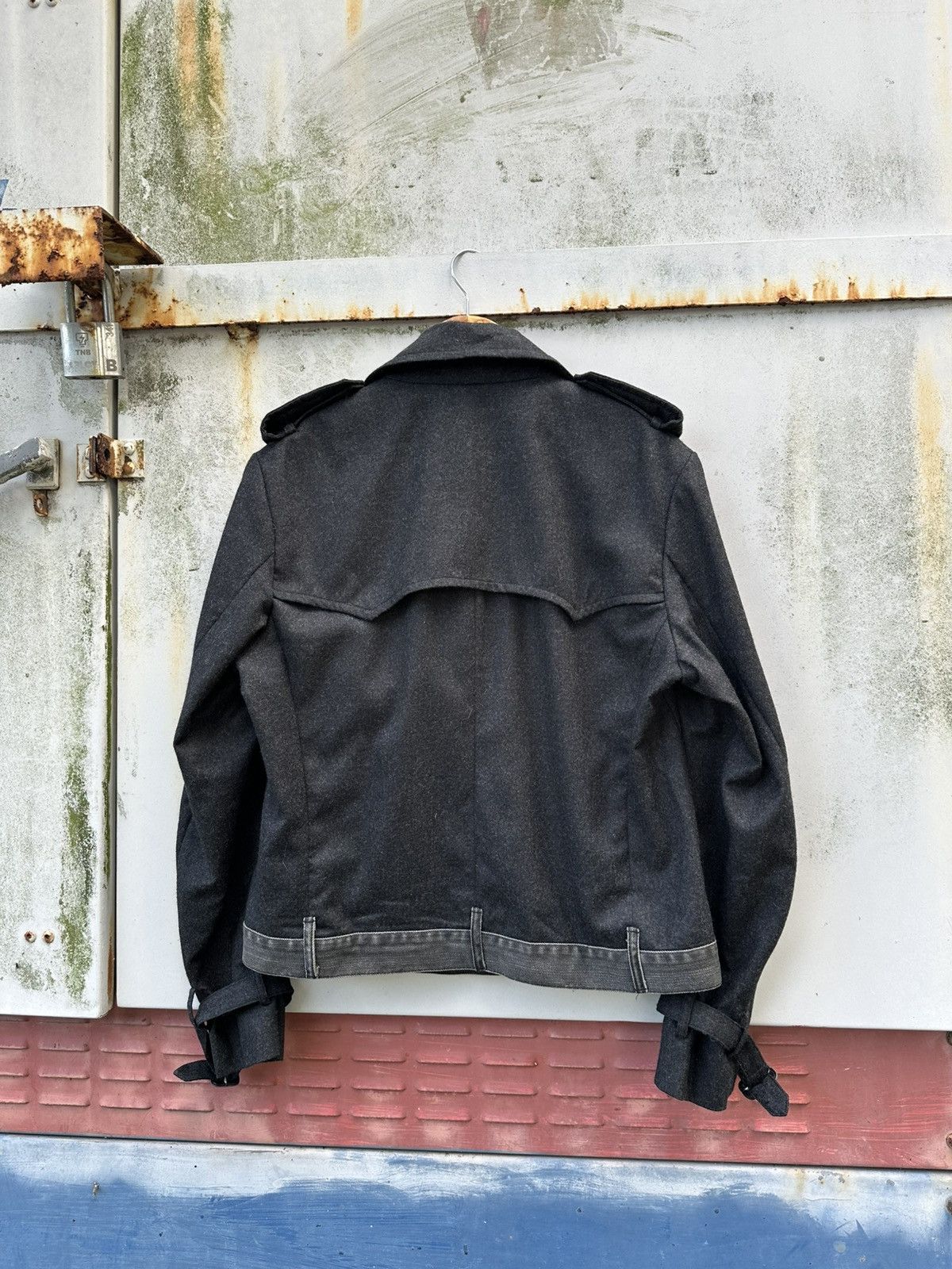 Japanese Brand 👹Uniqlo Wool Double Collar Jacket Size US M / EU 48-50 / 2 - 8 Thumbnail