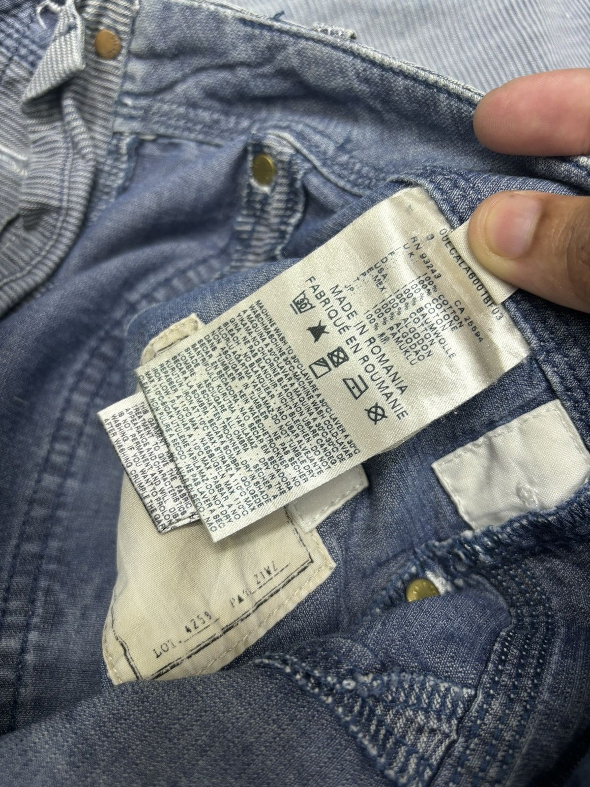 Diesel DIESEL LC RARE CARPENTER PANTS STYLE Size US 32 / EU 48 - 11 Thumbnail