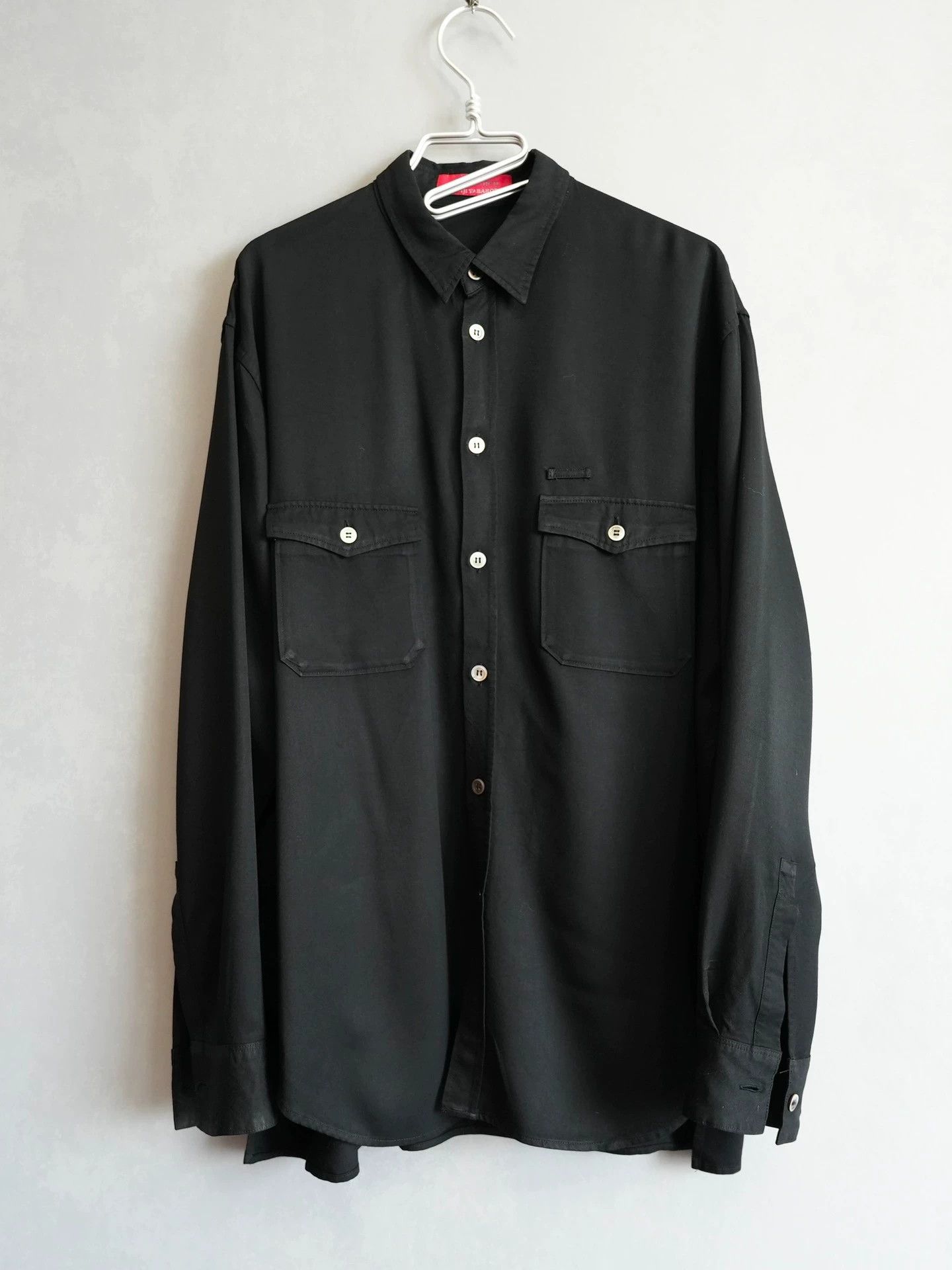 Yohji Yamamoto Yohji Yamamoto 90SS Y's for men Rayon MOP Shirt Size US M / EU 48-50 / 2 - 1 Thumbnail