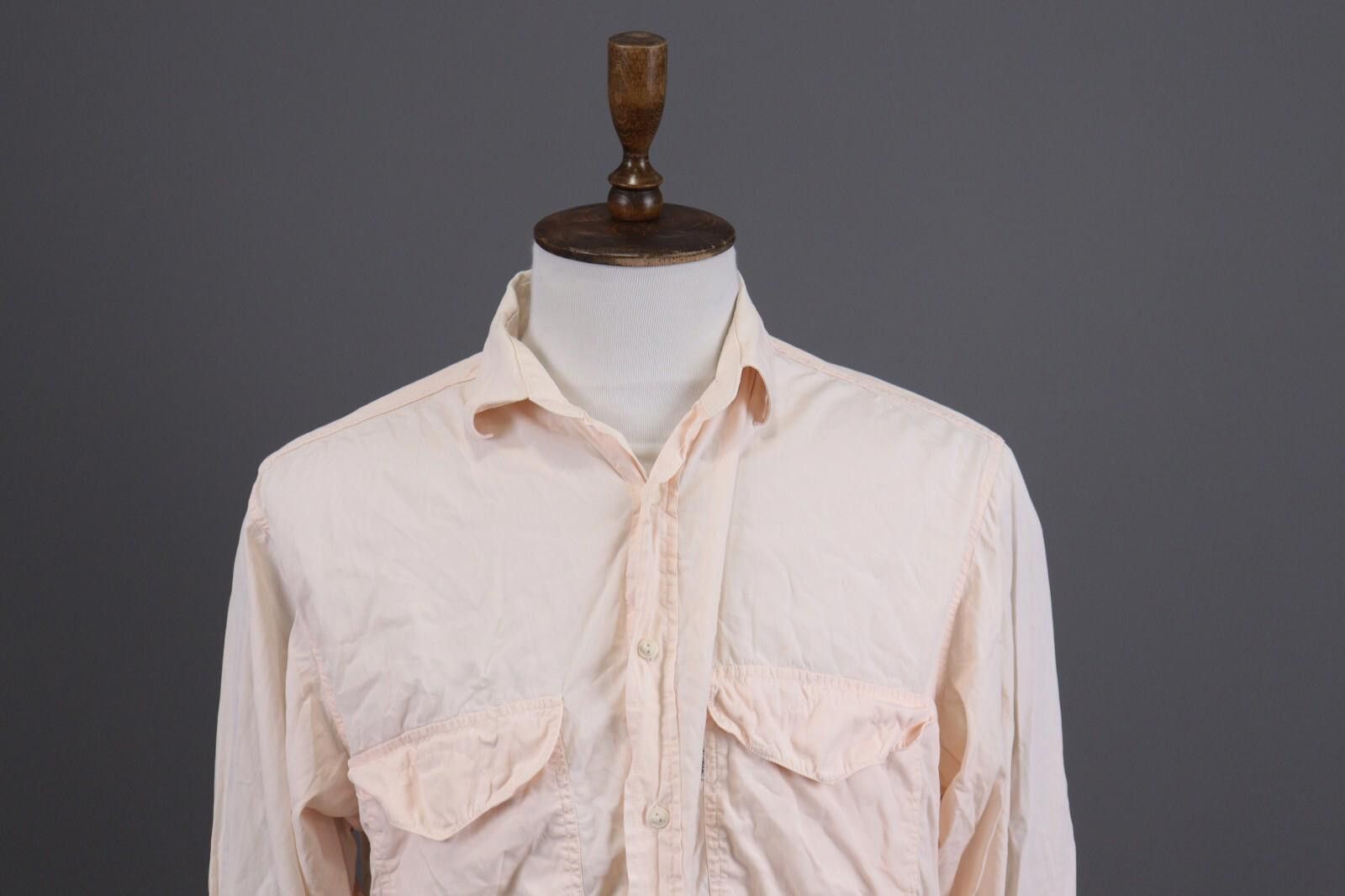 Valentino Valentino Jeans Orange Button Up Dress Shirt Size 41 / 16 Size US M / EU 48-50 / 2 - 2 Thumbnail