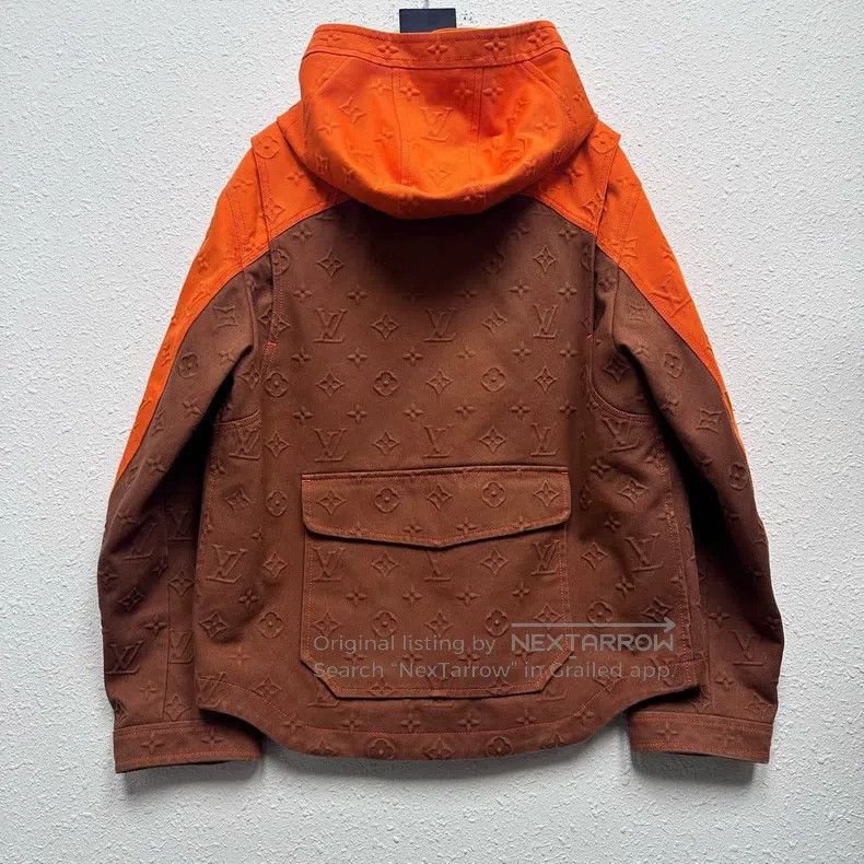 Louis Vuitton Louis Vuitton Full embossed color-block logging jacket Size US S / EU 44-46 / 1 - 2 Thumbnail