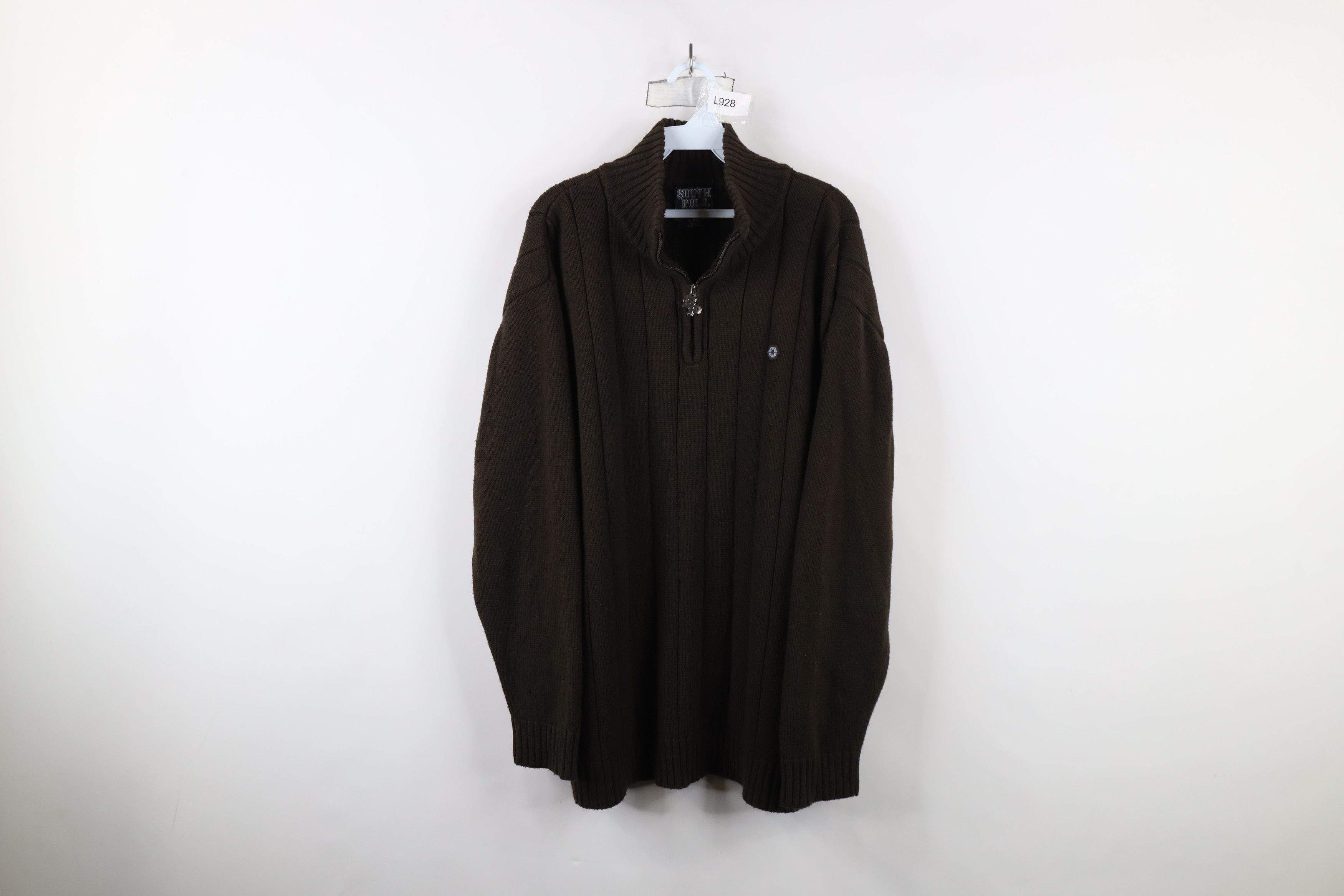 Southpole × Vintage Vintage 90s Y2K Southpole Knit Half Zip Pullover Sweater Size US XL / EU 56 / 4 - 1 Thumbnail