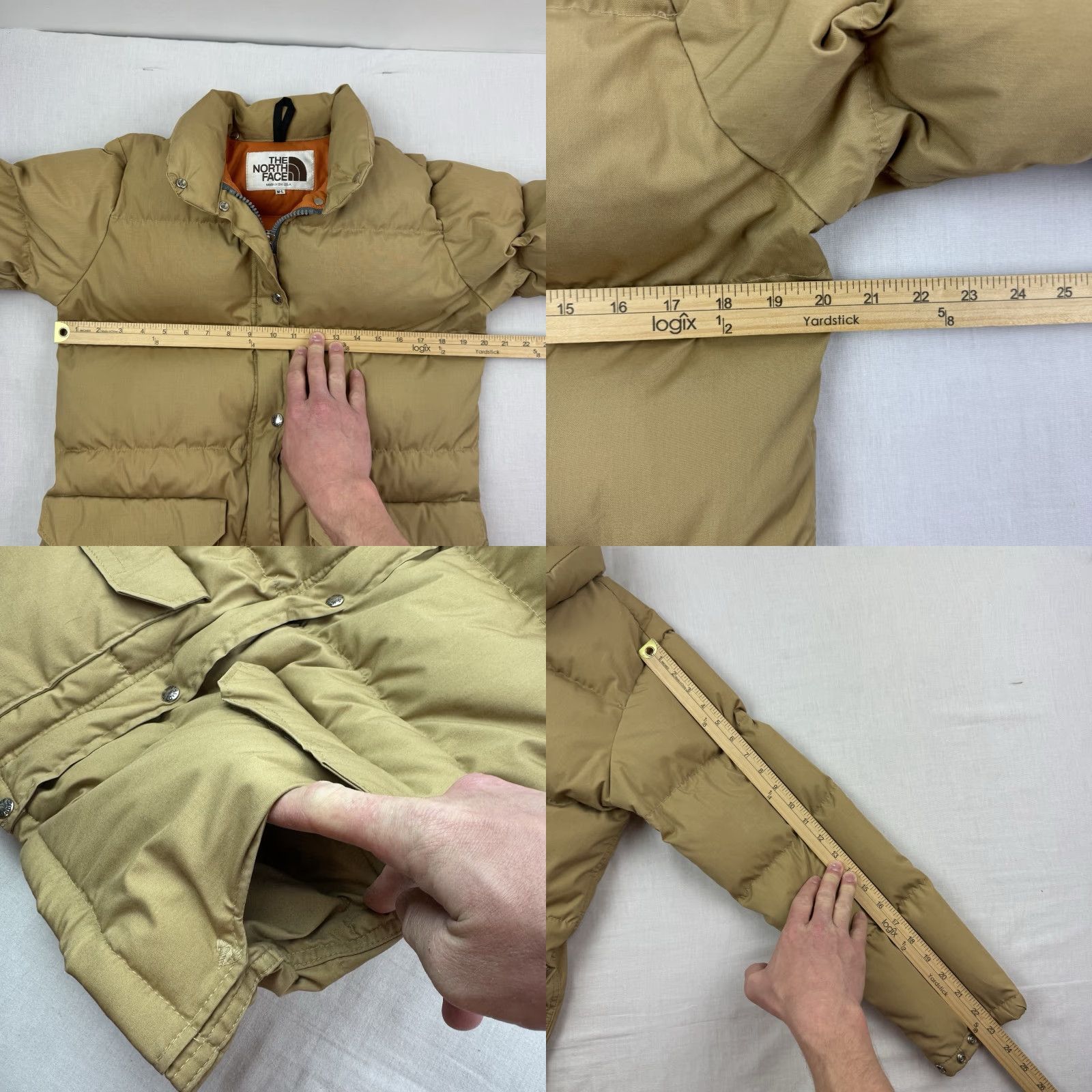 The North Face VINTAGE The North Face Puffer Jacket Goose Down Womens Large Brown Label 80s USA Size L / US 10 / IT 46 - 10 Thumbnail