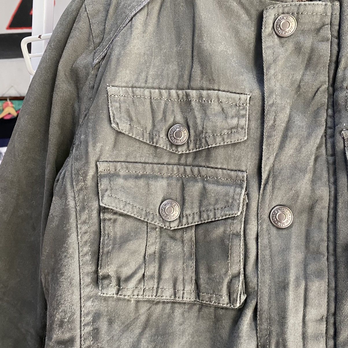 14th Addiction × KMRii × Yasuyuki Ishii Japanese~In The Attic Military Bondage Jacket Tactical Biker Size US M / EU 48-50 / 2 - 14 Thumbnail