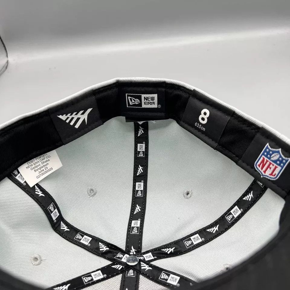 New Era Las Vegas Raiders Paper Planes Roc Nation Hat Men 8 Size ONE SIZE - 7 Thumbnail