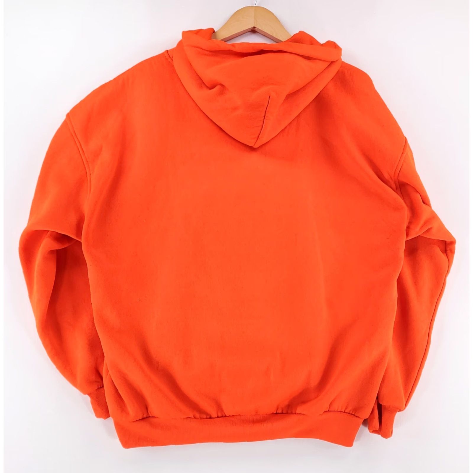 Vintage Pluma Thermal Lined Full Zip Hoodie Blaze Orange Mens XL Hoodie Windbreaker Orange XL Mens Size US XL / EU 56 / 4 - 6 Thumbnail