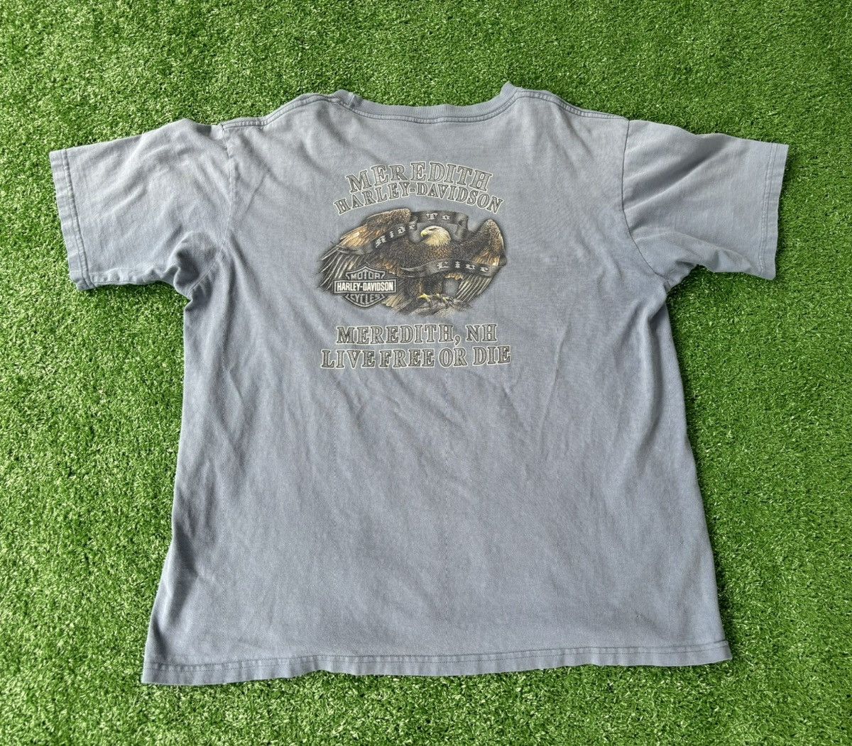 Harley Davidson × Vintage Harley Davidson Biker tee 2007 Size US XL / EU 56 / 4 - 2 Thumbnail