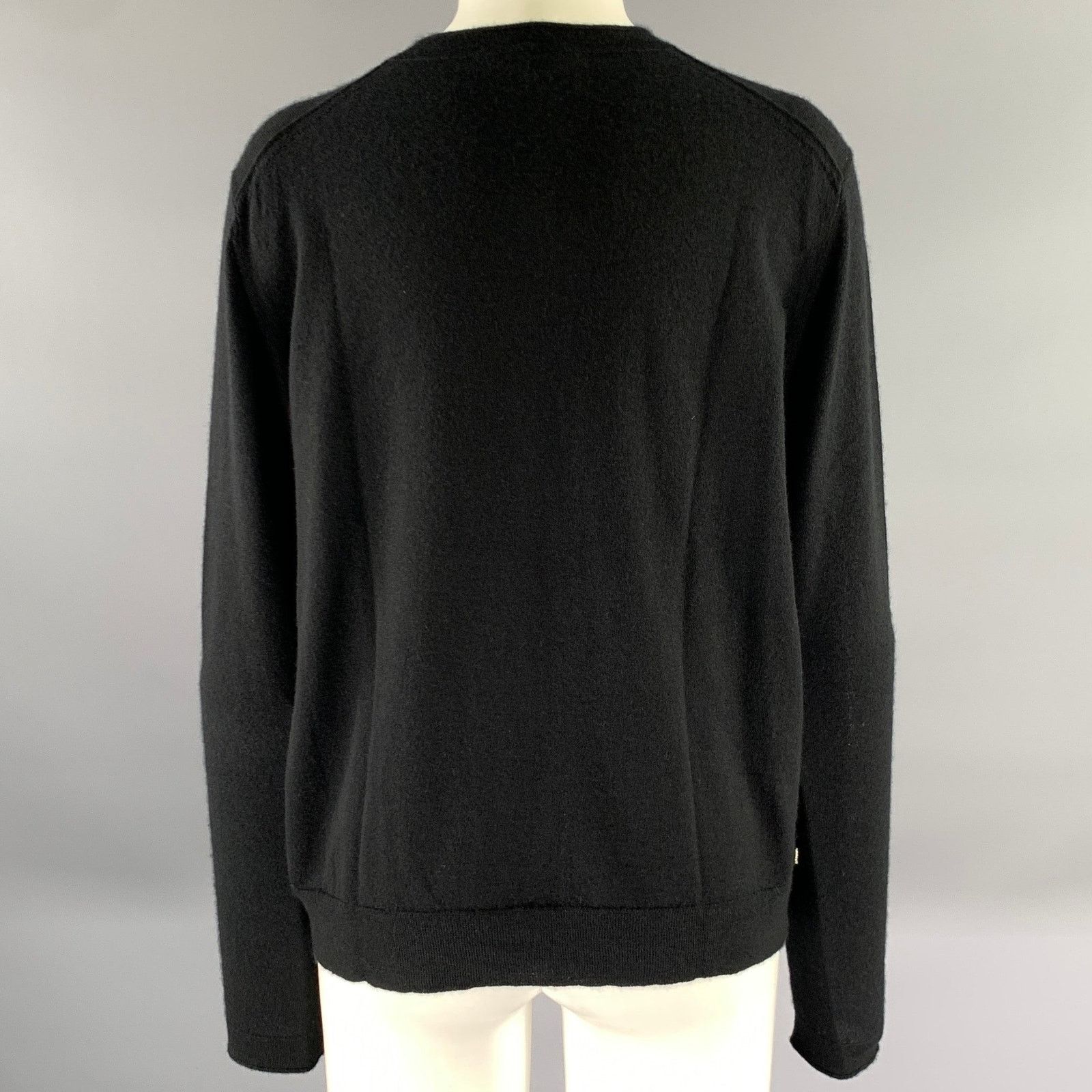 Lafayette 148 LAFAYETTE 148 Size XL Black Cashmere Pull On Sweater Size XL / US 12-14 / IT 48-50 - 4 Thumbnail