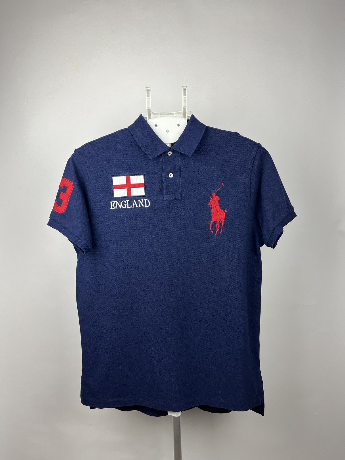 Polo Ralph Lauren Vintage🔥PRL Chief Keef England🏴󠁧󠁢󠁥󠁮󠁧󠁿 Polo Shirt Size US L / EU 52-54 / 3 - 1 Thumbnail