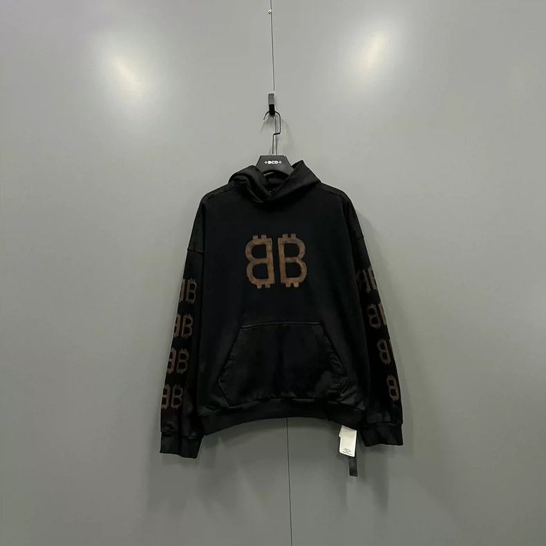 Balenciaga Balenciaga Make old BB printed unicorn hoodies. Size US S / EU 44-46 / 1 - 1 Thumbnail