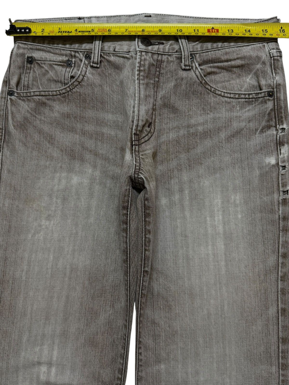 semanticdesign Vintage Japanese Brand Light Faded Wash Style Loose Jeans Size US 31 - 10 Thumbnail
