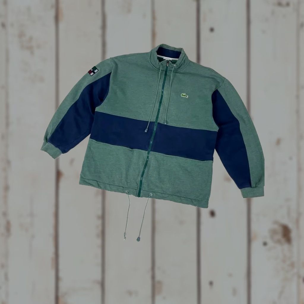 Lacoste Lacoste Tracksuit Jacket And Sweatpants 90s Men Size L green - Jacket - 2 Piece - Regular - Logo - Activewear - Tennis - Vintage: No - 90s Theme - Men Size 42R - 1 Thumbnail