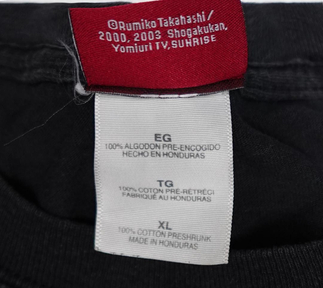 Anime 2003 犬夜叉 Tシャツ アニメ 00's ビンテージ Size US XXS / EU 40 - 6 Thumbnail
