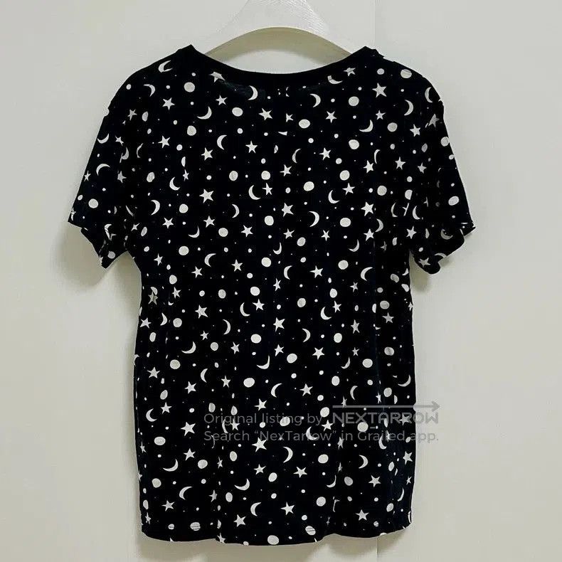 Saint Laurent Paris Saint Laurent Star Moon Print T-Shirt. Size US S / EU 44-46 / 1 - 4 Thumbnail