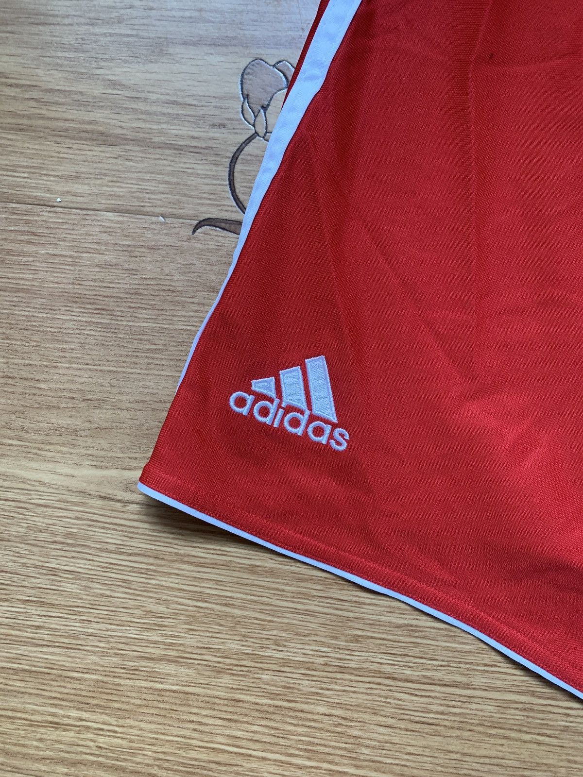 Adidas Vintage BAYERN 2007 2008 HOME SHORTS FOOTBALL SOCCER ADIDAS Size US 32 / EU 48 - 8 Thumbnail