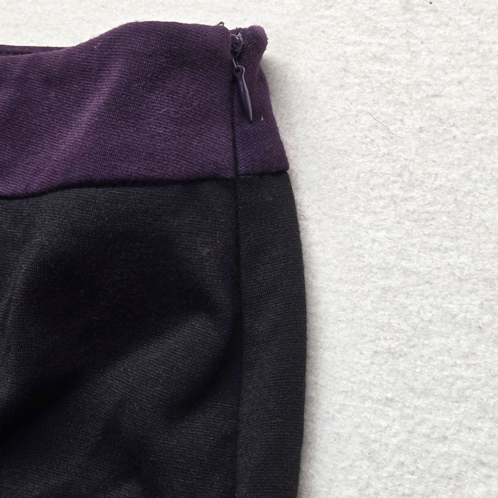 Vintage VINTAGE New Directions Women's Skirt Adult Size 12 Knee Length Purple Fashion Size 34" / US 12 / IT 48 - 3 Thumbnail