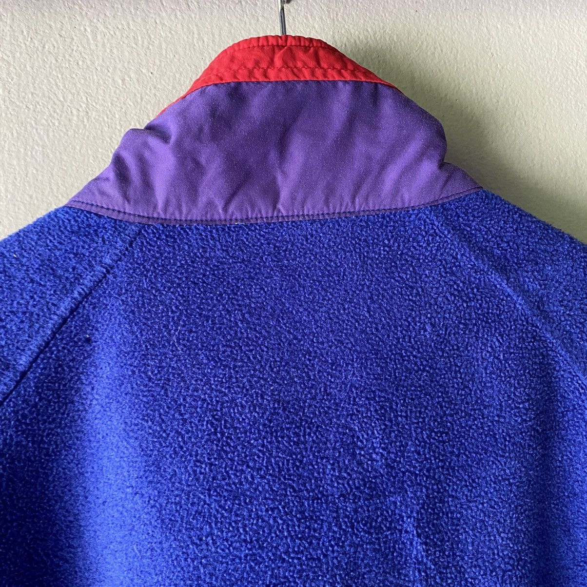 Designer × Woolrich Woolen Mills Woolrich Blue Fleece Jacket with Red Trim Size US L / EU 52-54 / 3 - 12 Thumbnail