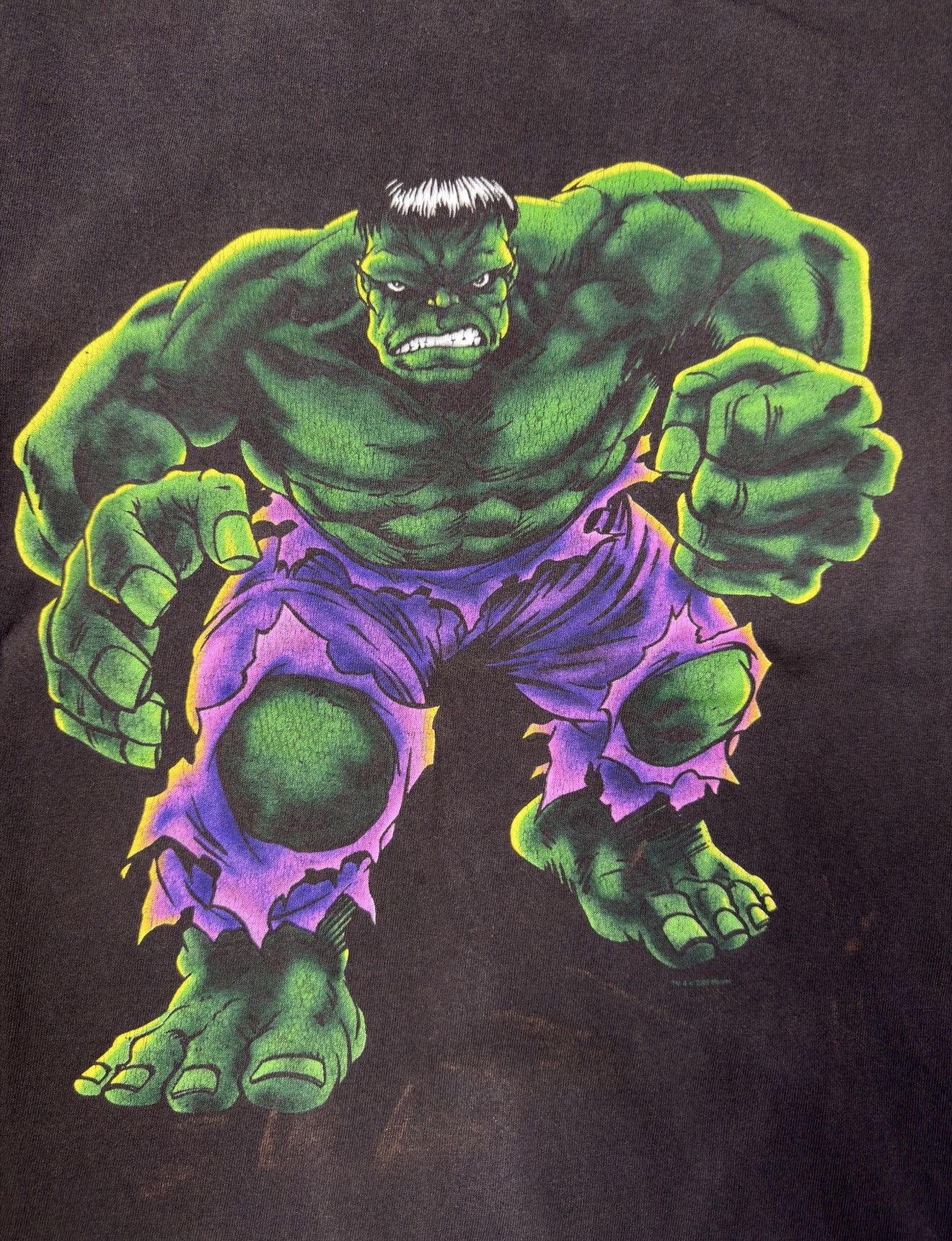 Marvel Comics *RARE* VTG 00s Y2k MARVEL HULK COMICS 00s DEMNA STYLE Size US XL / EU 56 / 4 - 7 Thumbnail
