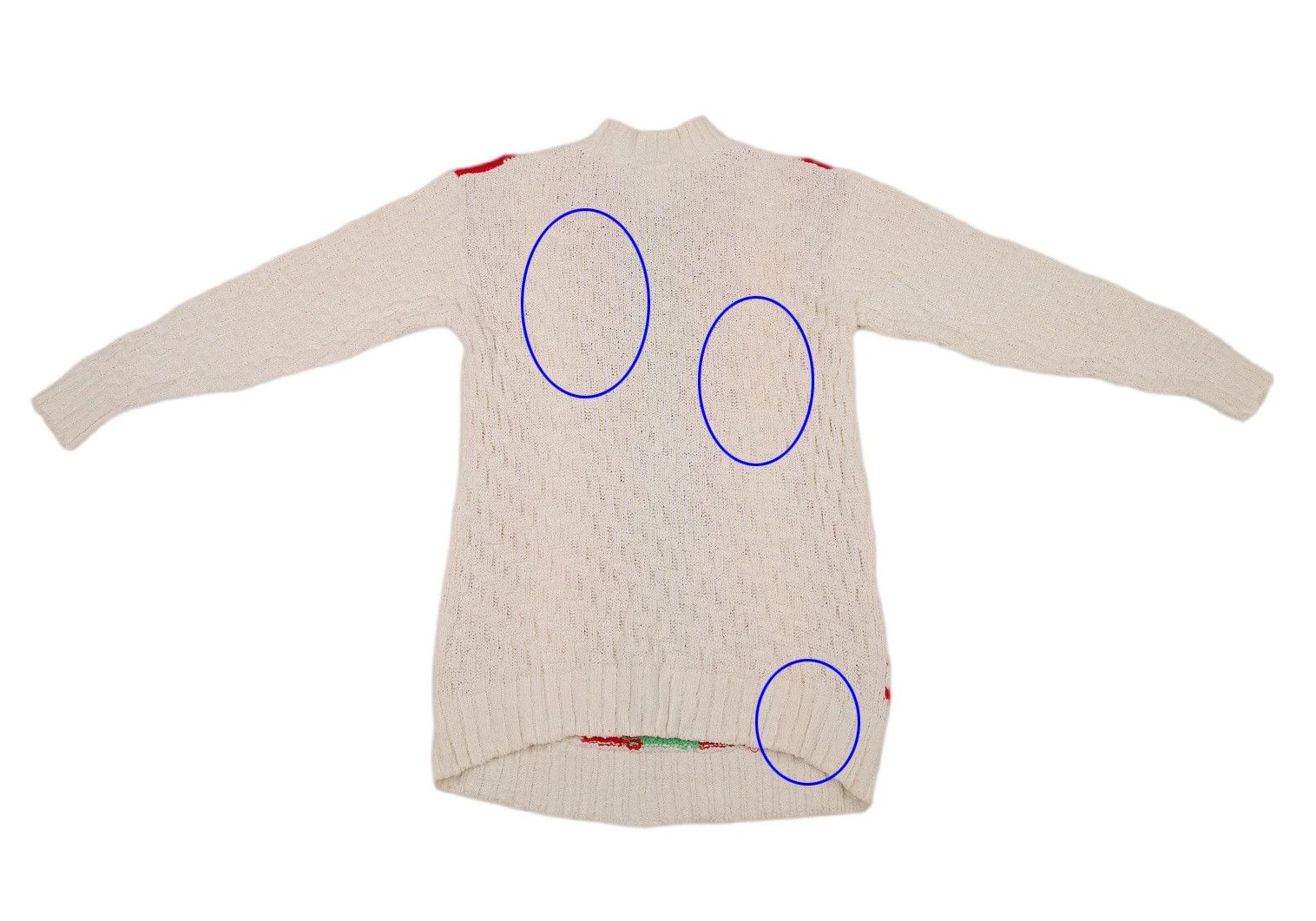 Yohji Yamamoto Yohji Yamamoto Cotton Pattern Knit Sweater Size US M / EU 48-50 / 2 - 12 Thumbnail