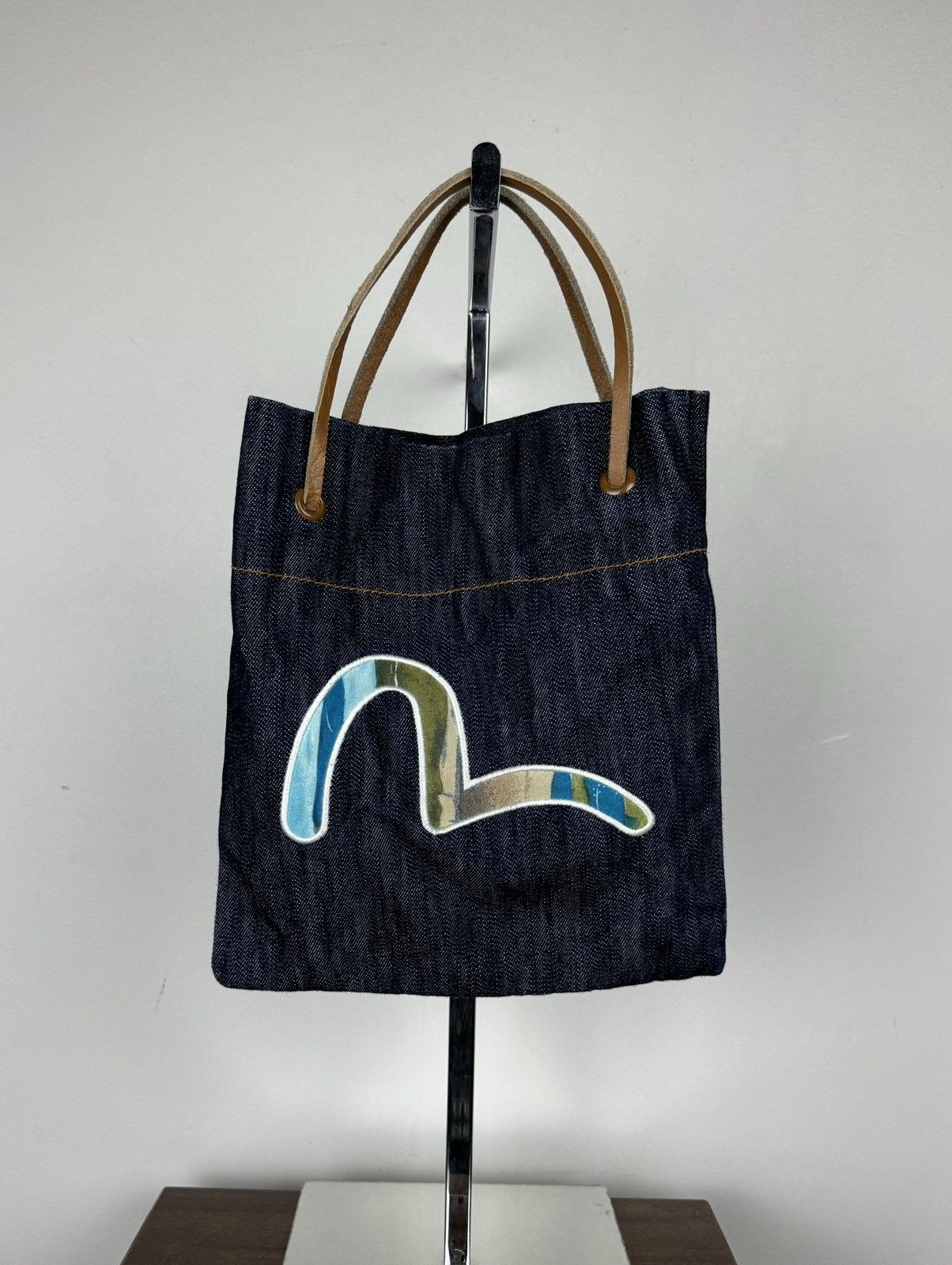 Evisu Denim handbag Evisu y2k original casual luxury item Size ONE SIZE - 1 Thumbnail
