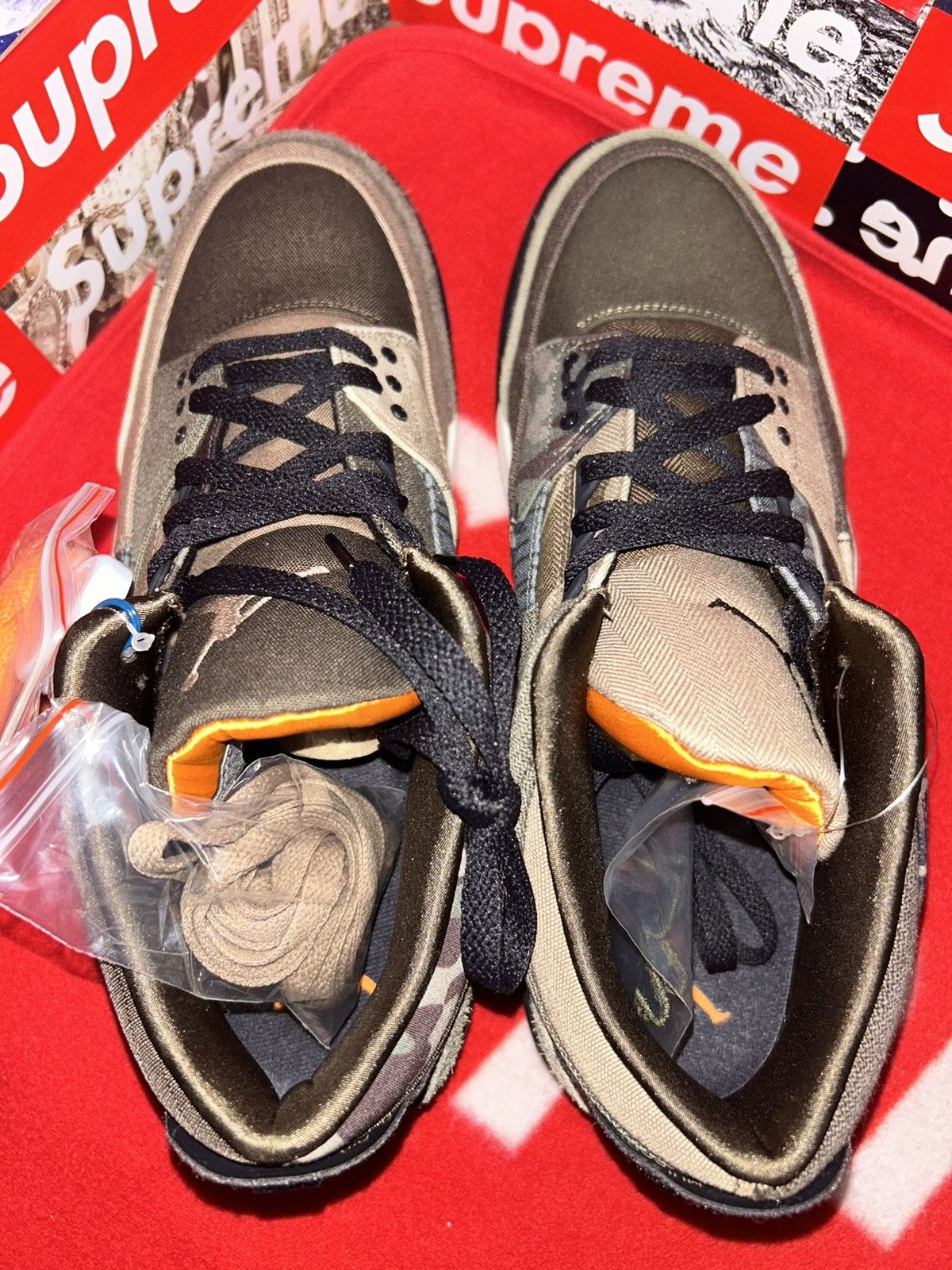 Jordan Brand Jordan 3 Retro Patchwork Camo D01830-200 size 12 Size US 12 / EU 45 - 4 Thumbnail