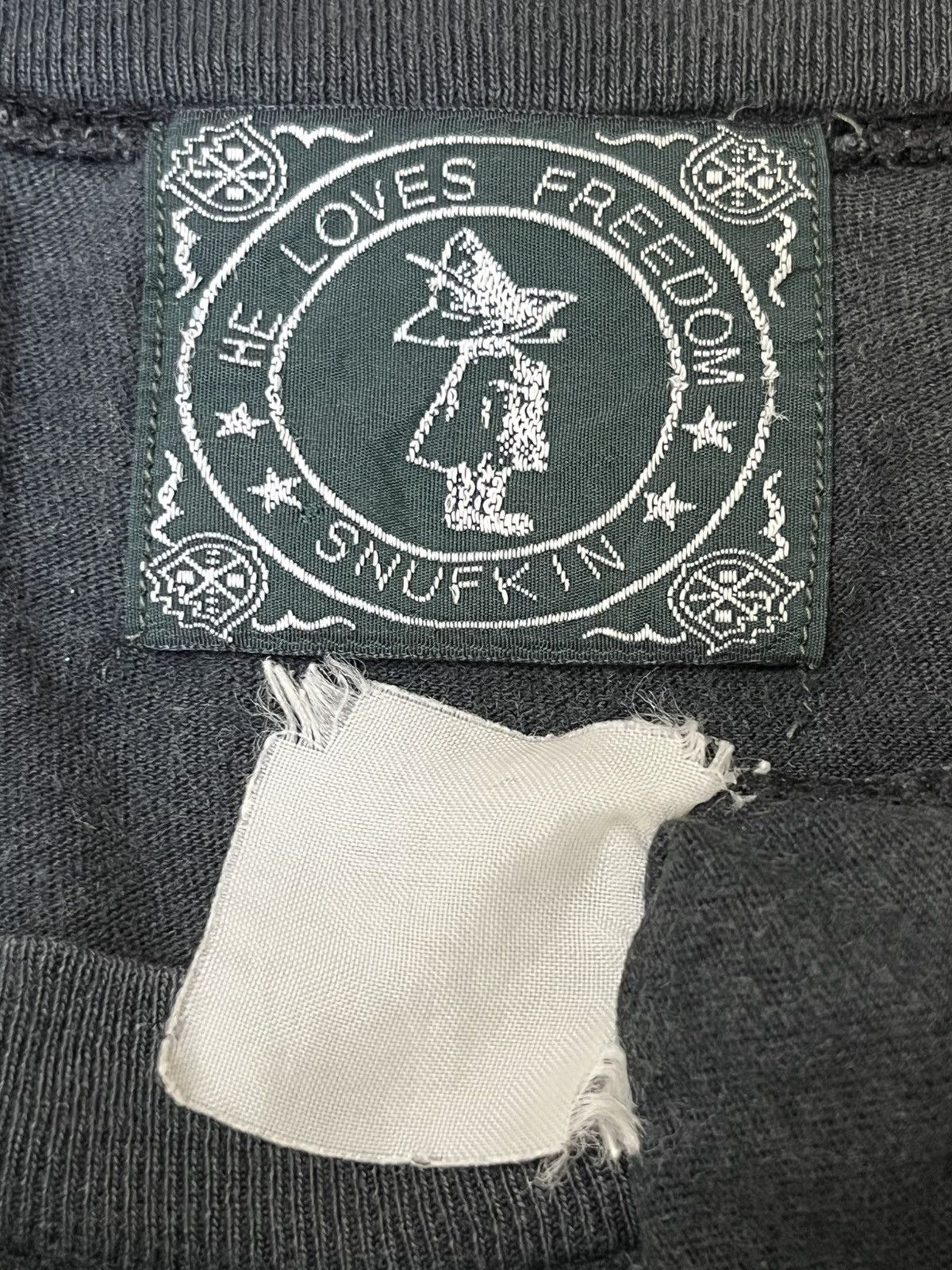 Cartoon Network RARE🔥Vintage 1990 SNUFKIN MOOMINTROLLS long sleeve t shirt Size US L / EU 52-54 / 3 - 10 Thumbnail