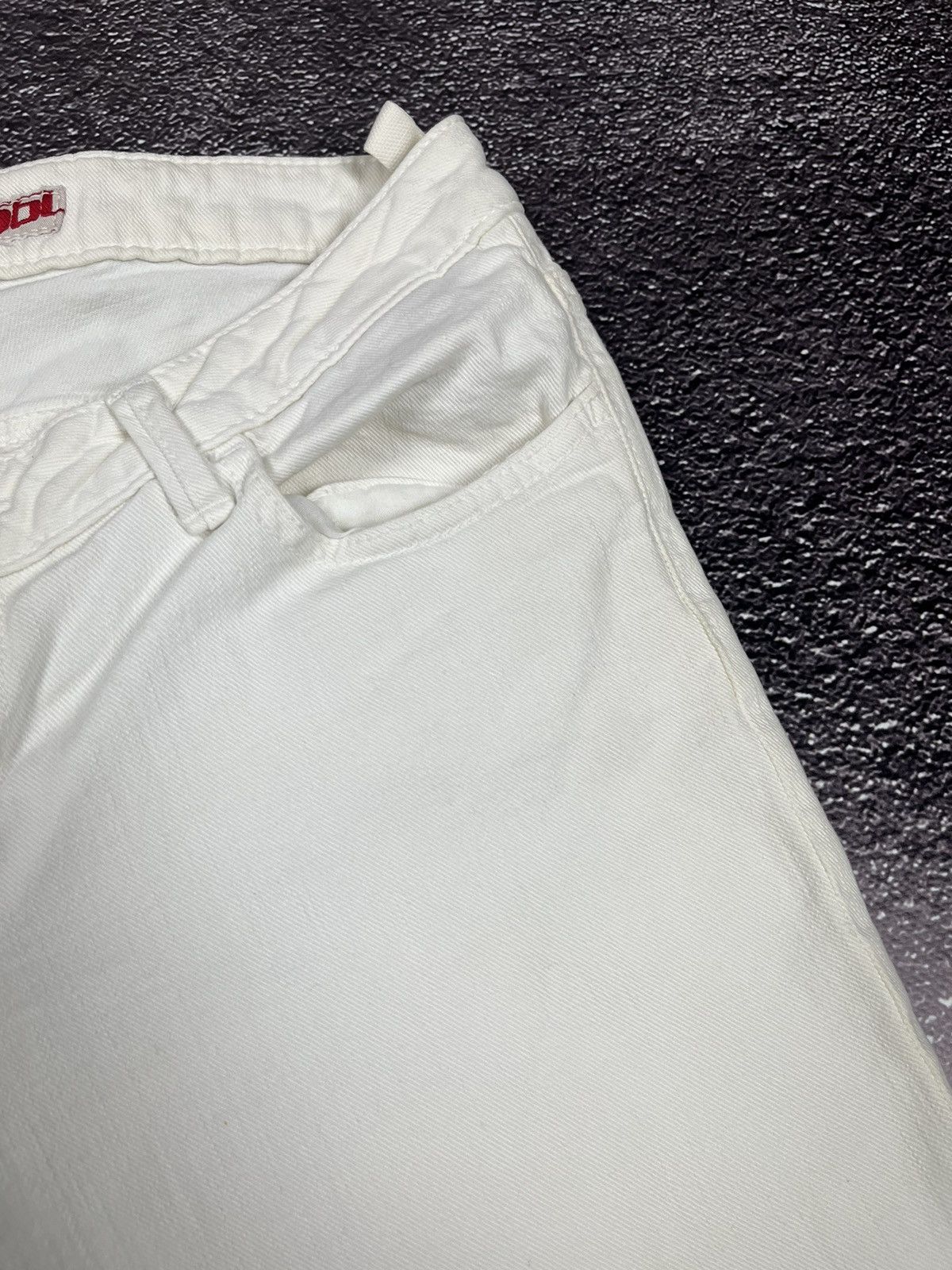 Miss Sixty Y2K Miss Sixty Flare Low Rise Denim Pants Made in Italy Size 28" / US 6 / IT 42 - 9 Thumbnail