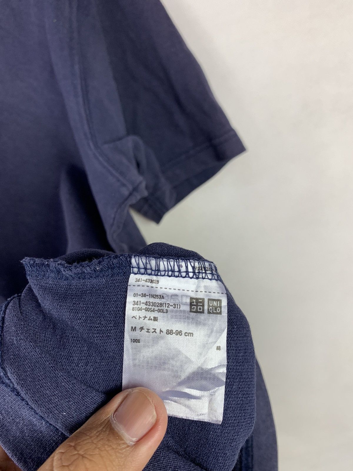 Lemaire × Uniqlo Steals! Uniqlo U Lemaire Plain Tee Navy Size US M / EU 48-50 / 2 - 7 Thumbnail