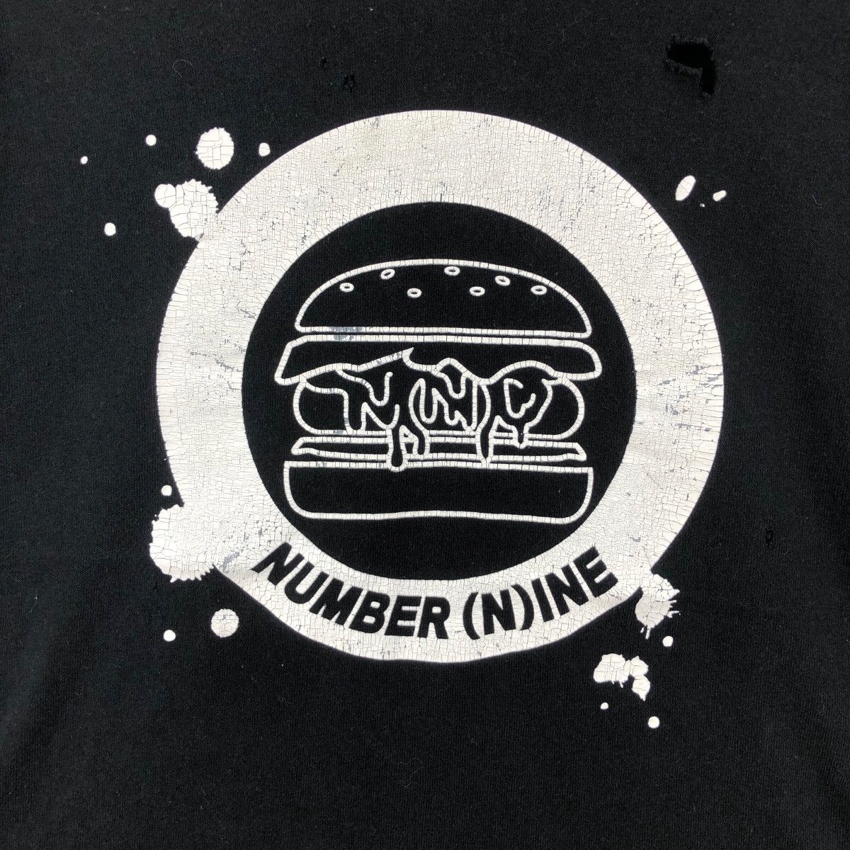 Number (N)ine Number Nine Soloist Burger Tee Shirt Size US M / EU 48-50 / 2 - 3 Thumbnail