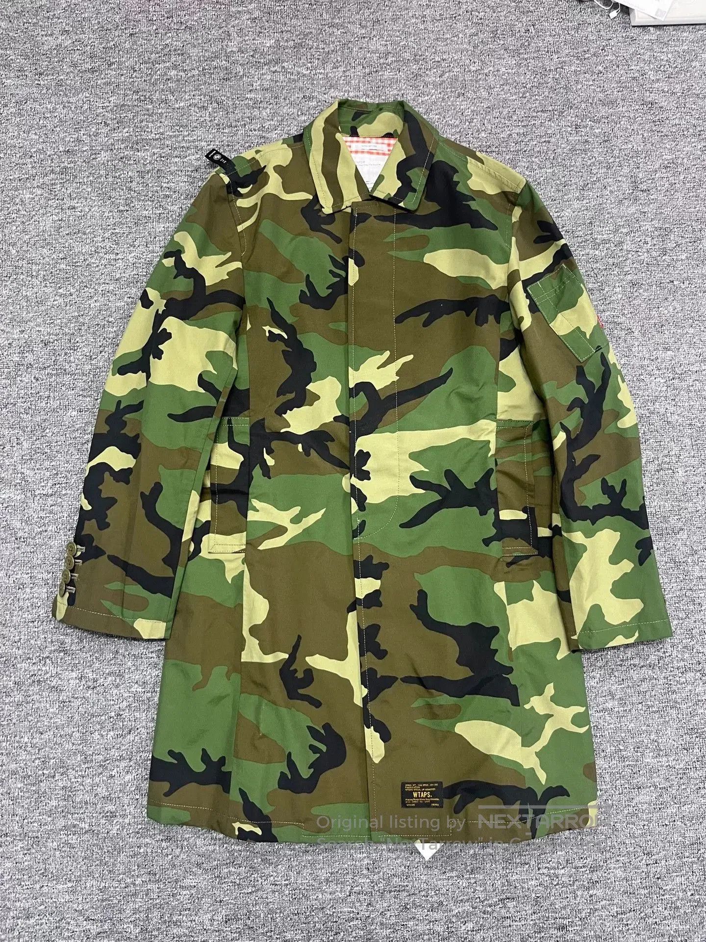 Wtaps WTAPS Camouflage Long Coat. Size US M / EU 48-50 / 2 - 2 Thumbnail