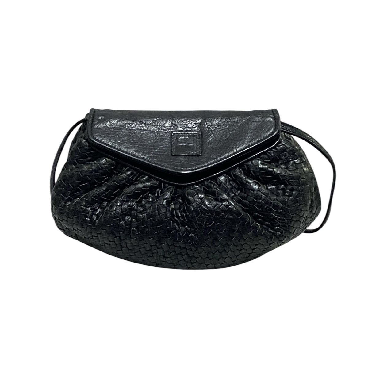 Fendi × Vintage Vintage Fendi lntrecciato Leather Mini Crossbody/Shoulder Size ONE SIZE - 6 Thumbnail