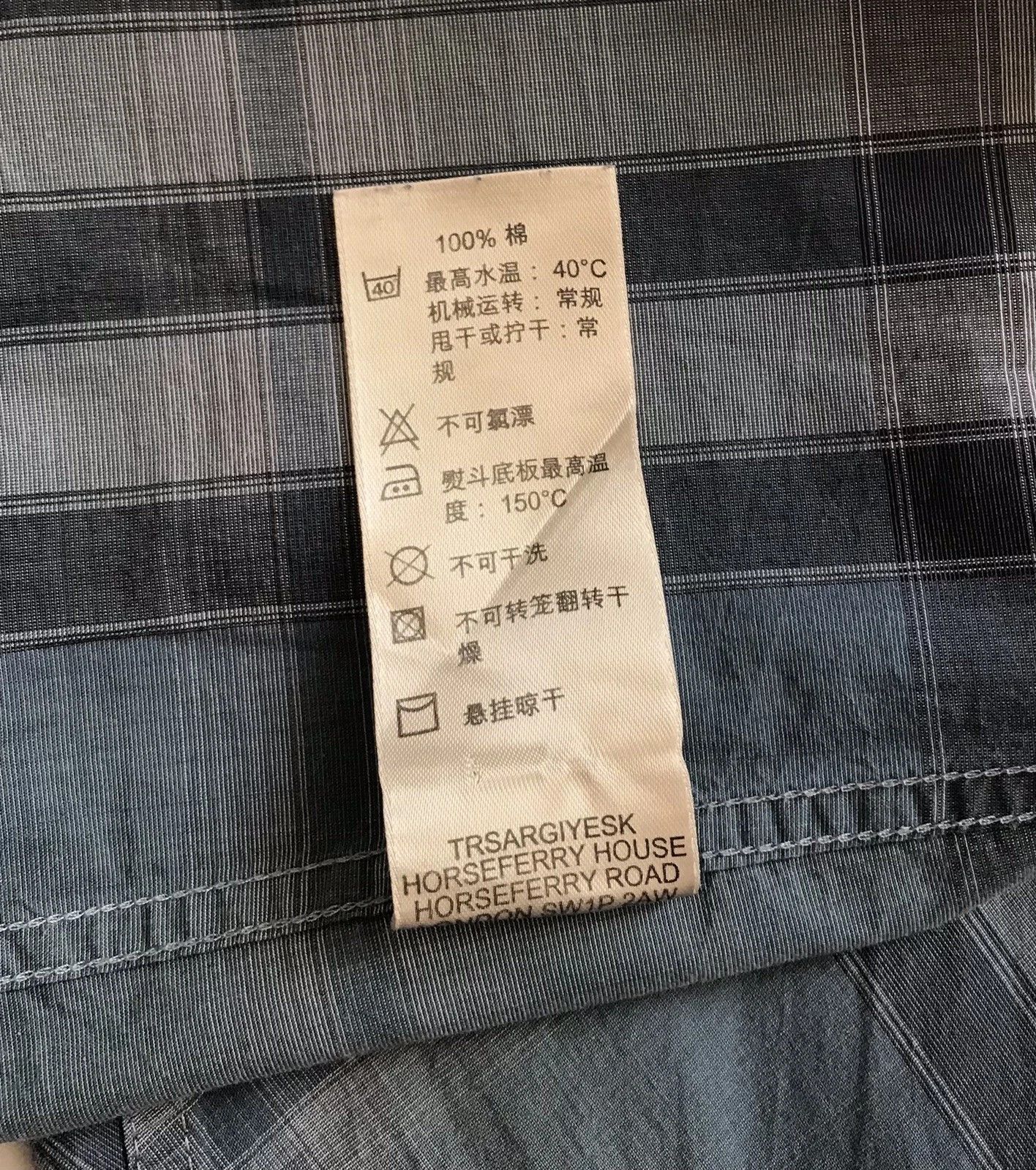 Burberry Burberry Nova Check Button Plaid Shirt Mens Size L Size US L / EU 52-54 / 3 - 7 Thumbnail